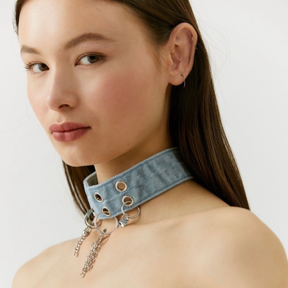 Urban Outfitters Choker Necklace Charm Y2K New With Tags